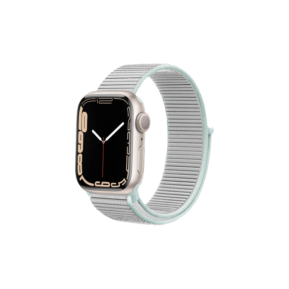 Hurtownia GSM - Pasek Crong Nylon Apple Watch 4/5/6/7/SE/8/9/10 40/41/42mm (Pastel Grey) - CRG363 - {ean13} - Hurt