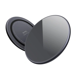 Hurtownia GSM - Vezeték nélküli töltő Crong PowerSpot Gyors Vezeték nélküli Töltő Qi 15W USB-C (Shadow Black) - CRG364 - {ean13} - Hurt