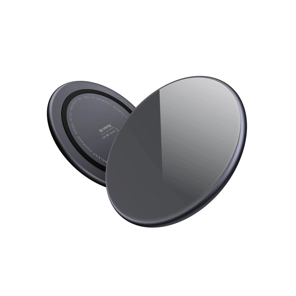 Wholesale Crong PowerSpot Fast Wireless Charger Qi 15W USB-C (Shadow Black) - CRG364 - {ean13} - Hurt