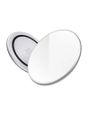 Ładowarka bezprzewodowa Crong PowerSpot Fast Wireless ChargerQi 15W USB-C (Silver White)
