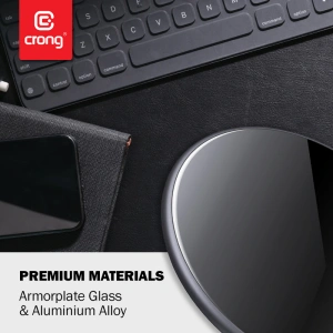 Hurtownia GSM - Vezeték nélküli töltő Crong PowerSpot Gyors Vezeték nélküli Töltő Qi 15W USB-C (Ezüst Fehér) - CRG365 - {ean13} - Hurt