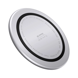 Hurtownia GSM - Vezeték nélküli töltő Crong PowerSpot Gyors Vezeték nélküli Töltő Qi 15W USB-C (Ezüst Fehér) - CRG365 - {ean13} - Hurt