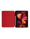 Crong FlexFolio Apple iPad Air 10.9 2020/2022 (4, 5 gen) / iPad Pro 11 2021 (3 gen) / iPad Air 11 2024 (6 gen) Pencil holder (red)