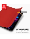 Hurtownia GSM - Case Crong FlexFolio Apple iPad Air 10.9 2020/2022 (4, 5 gen) / iPad Pro 11 2021 (3 gen) / iPad Air 11 2024 (6. Generation) Pencil holder (rot) - CRG366 - {ean13} - Hurt