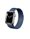 Bransoleta Crong Milano Steel Apple Watch 4/5/6/7/SE/8/9/Ultra 44/45/49mm (granatowy)
