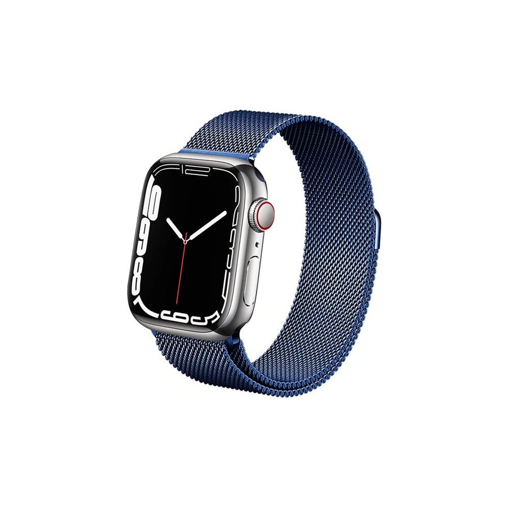 Hurtownia GSM - Brățara Crong Milano Steel Apple Watch 4/5/6/7/SE/8/9/Ultra 44/45/49mm (bleumarin) - CRG370 - {ean13} - Hurt