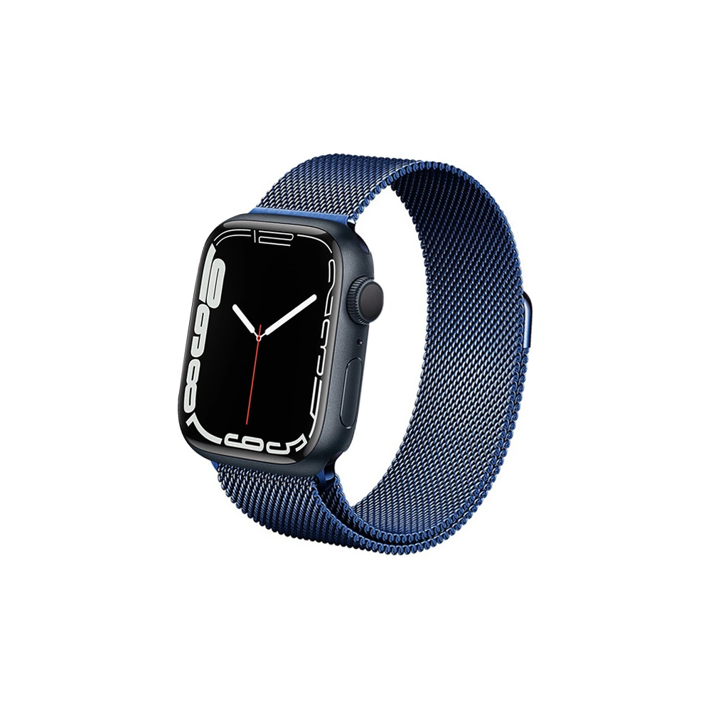 Hurtownia GSM - Brățara Crong Milano Steel Apple Watch 4/5/6/7/SE/8/9/Ultra 44/45/49mm (bleumarin) - CRG370 - {ean13} - Hurt