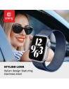 Hurtownia GSM - Brățara Crong Milano Steel Apple Watch 4/5/6/7/SE/8/9/Ultra 44/45/49mm (bleumarin) - CRG370 - {ean13} - Hurt