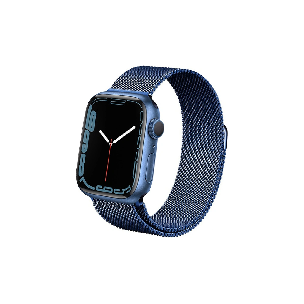 Hurtownia GSM - Brățara Crong Milano Steel Apple Watch 4/5/6/7/SE/8/9/Ultra 44/45/49mm (bleumarin) - CRG370 - {ean13} - Hurt