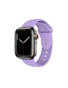 Pasek Crong Liquid Apple Watch 4/5/6/7/SE/8/9/Ultra 44/45/49mm (fialový)