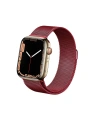 Hurtownia GSM - Brățara Crong Milano Steel Apple Watch 4/5/6/7/SE/8/9/Ultra 44/45/49mm (roșu) - CRG373 - {ean13} - Hurt