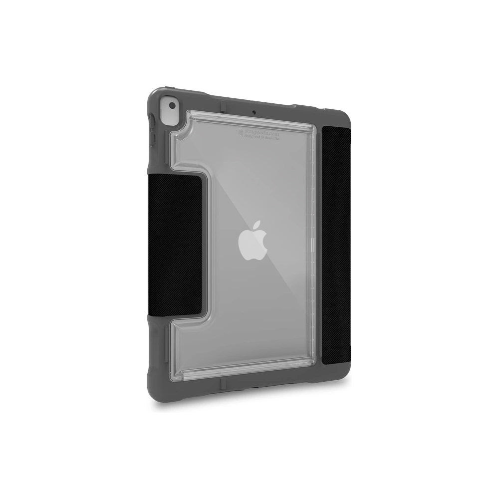 Hurtownia GSM - Etui STM Dux Plus Duo Apple iPad 10.2 2019/2020/2021 (7., 8. és 9. generáció) MIL-STD-810G Ceruza töltő (Fekete) - STM13 - {ean13} - Hurt