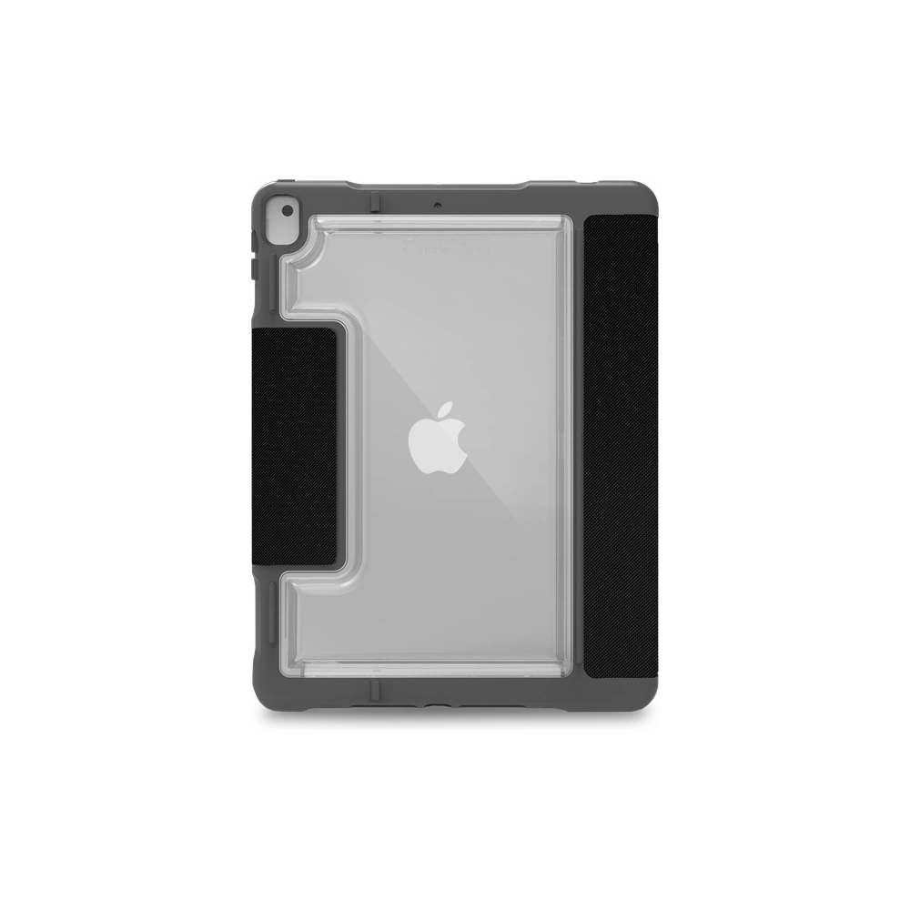 Hurtownia GSM - Etui STM Dux Plus Duo Apple iPad 10.2 2019/2020/2021 (7., 8. és 9. generáció) MIL-STD-810G Ceruza töltő (Fekete) - STM13 - {ean13} - Hurt