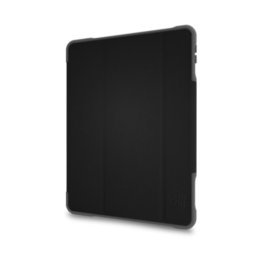 Etui STM Dux Plus Duo Apple iPad 10.2 2019/2020/2021 (7., 8. i 9. generacji) MIL-STD-810G Pencil charger (Black)