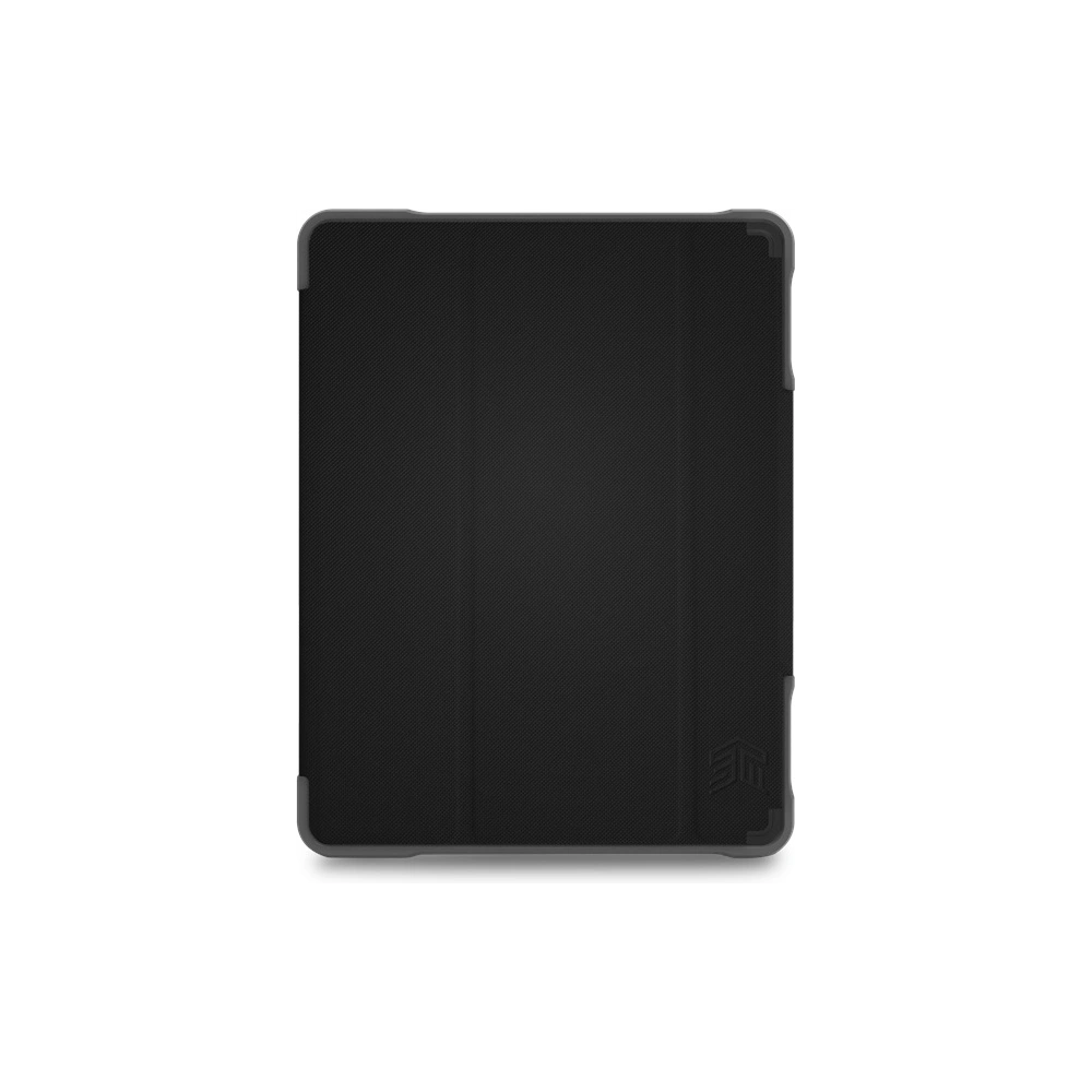 Hurtownia GSM - Etui STM Dux Plus Duo Apple iPad 10.2 2019/2020/2021 (7., 8. és 9. generáció) MIL-STD-810G Ceruza töltő (Fekete) - STM13 - {ean13} - Hurt
