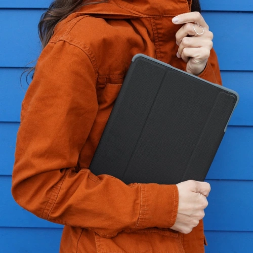 Etui STM Dux Plus Duo Apple iPad 10.2 2019/2020/2021 (7., 8. i 9. generacji) MIL-STD-810G Pencil charger (Black)