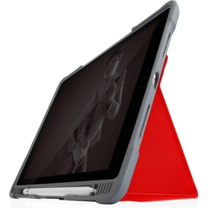 Wholesale STM Dux Plus Duo Apple iPad 10.2 2019/2020/2021 (7, 8, 9 gen) MIL-STD-810G Pencil charger (Red) - STM14 - {ean13} - Hurt