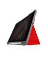 Etui STM Dux Plus Duo Apple iPad 10.2 2019/2020/2021 (7., 8. és 9. generáció) MIL-STD-810G Ceruza töltő (Piros)