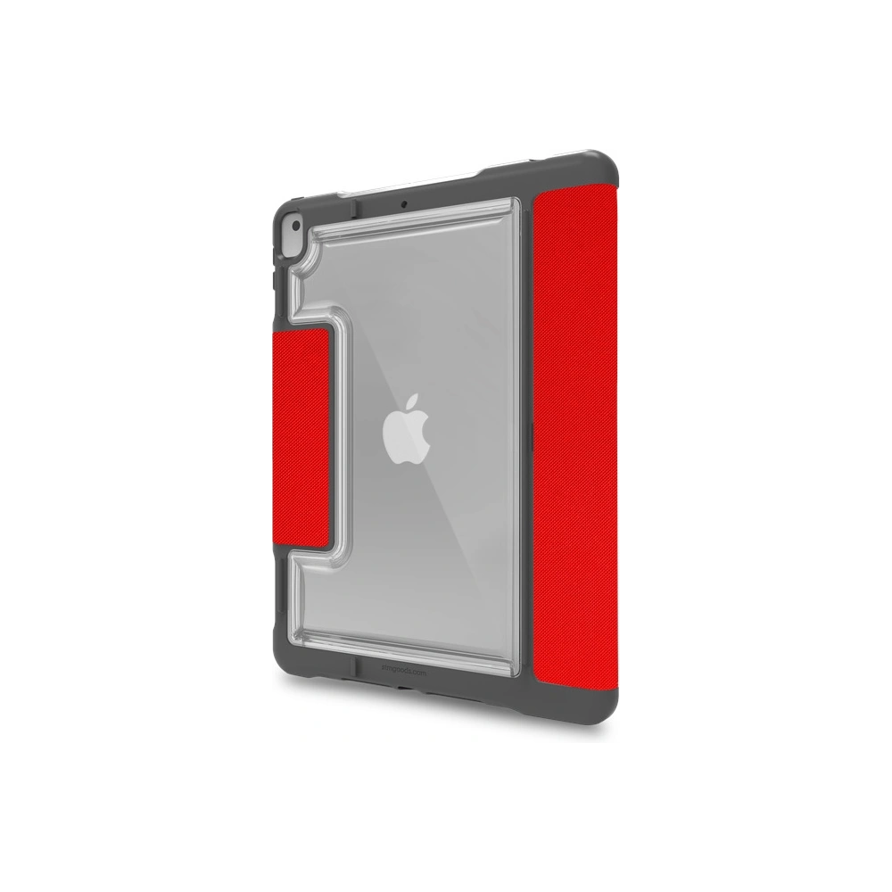 Hurtownia GSM - Etui STM Dux Plus Duo Apple iPad 10.2 2019/2020/2021 (7., 8. és 9. generáció) MIL-STD-810G Ceruza töltő (Piros) - STM14 - {ean13} - Hurt