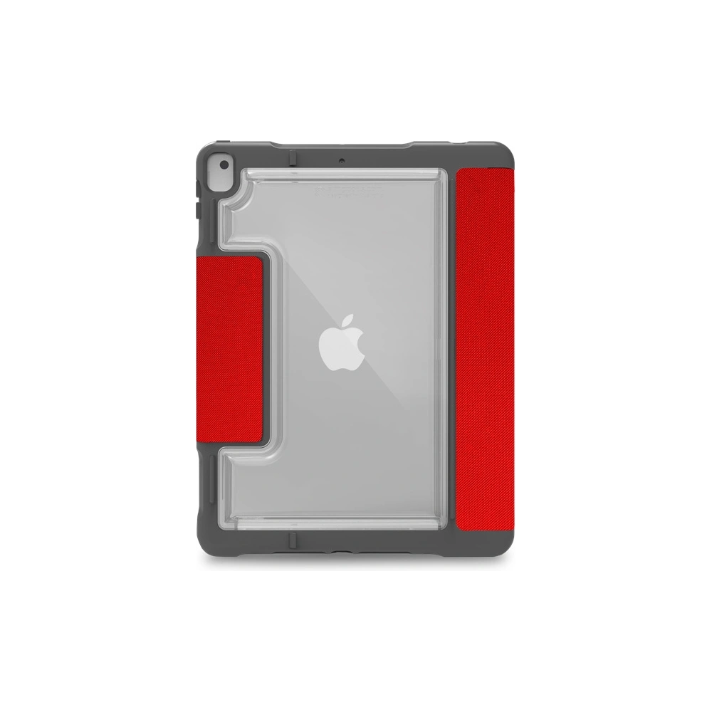 Hurtownia GSM - Etui STM Dux Plus Duo Apple iPad 10.2 2019/2020/2021 (7., 8. és 9. generáció) MIL-STD-810G Ceruza töltő (Piros) - STM14 - {ean13} - Hurt