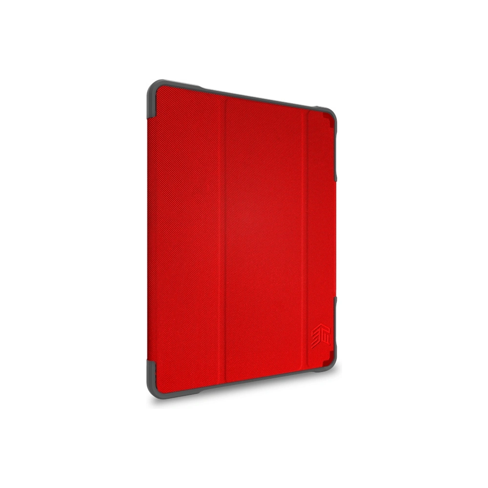 Wholesale STM Dux Plus Duo Apple iPad 10.2 2019/2020/2021 (7, 8, 9 gen) MIL-STD-810G Pencil charger (Red) - STM14 - {ean13} - Hurt