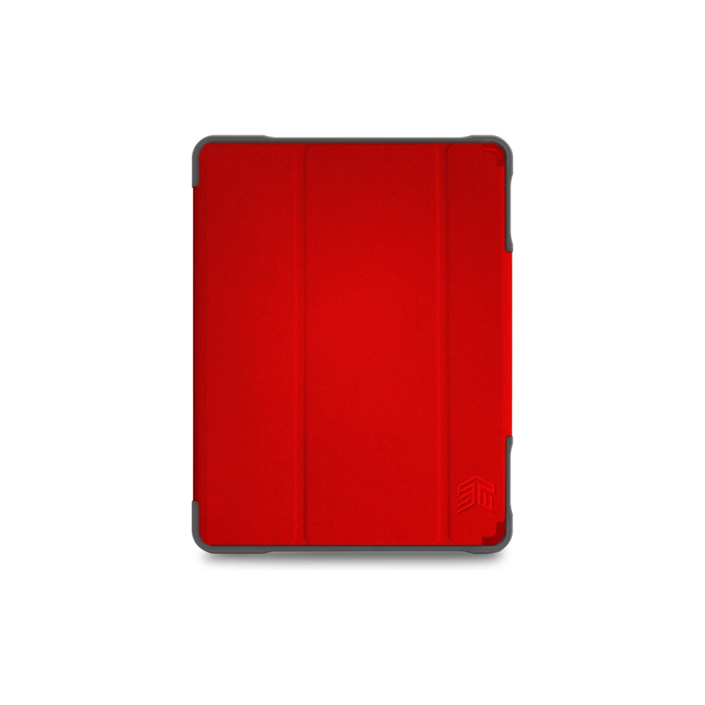 Hurtownia GSM - Etui STM Dux Plus Duo Apple iPad 10.2 2019/2020/2021 (7., 8. és 9. generáció) MIL-STD-810G Ceruza töltő (Piros) - STM14 - {ean13} - Hurt