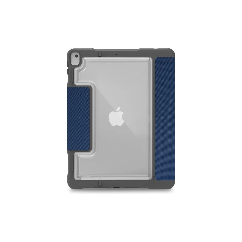 Hurtownia GSM - Etui STM Dux Plus Duo Apple iPad 10.2 2019/2020/2021 (7., 8. és 9. generáció) MIL-STD-810G Pencil töltő (Éjféli kék) - STM15 - {ean13} - Hurt