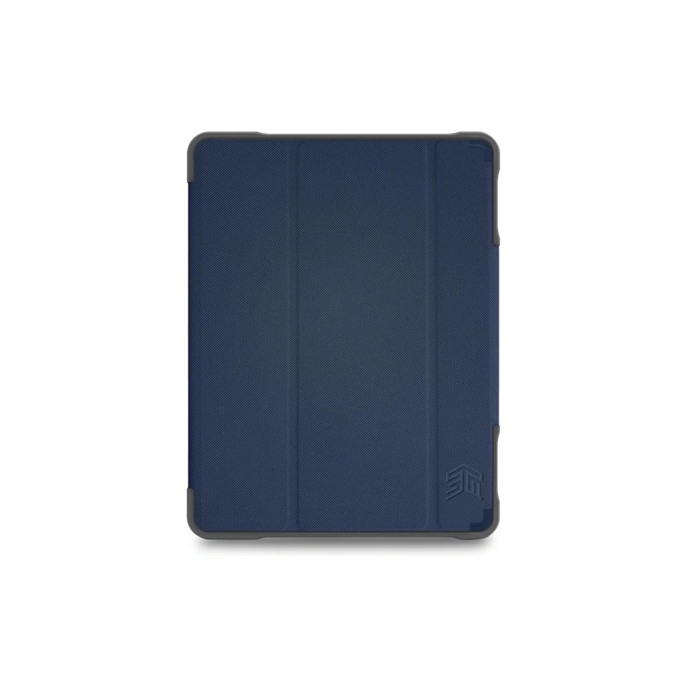 Hurtownia GSM - Etui STM Dux Plus Duo Apple iPad 10.2 2019/2020/2021 (7., 8. és 9. generáció) MIL-STD-810G Pencil töltő (Éjféli kék) - STM15 - {ean13} - Hurt