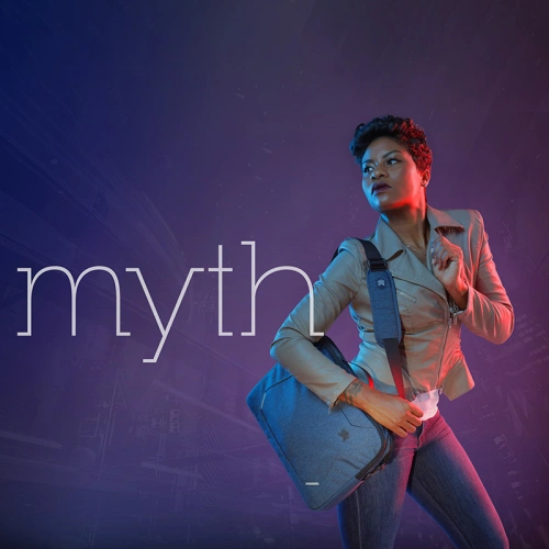 Etui STM Myth Sleeve do laptopa 13 cali (Granite Black)