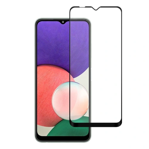 Szkło hybrydowe Crong 7D Nano Flexible Glass Samsung Galaxy A22 5G