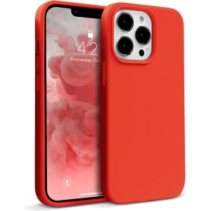 Etui Crong Color Cover Apple iPhone 13 Pro (czerwony)