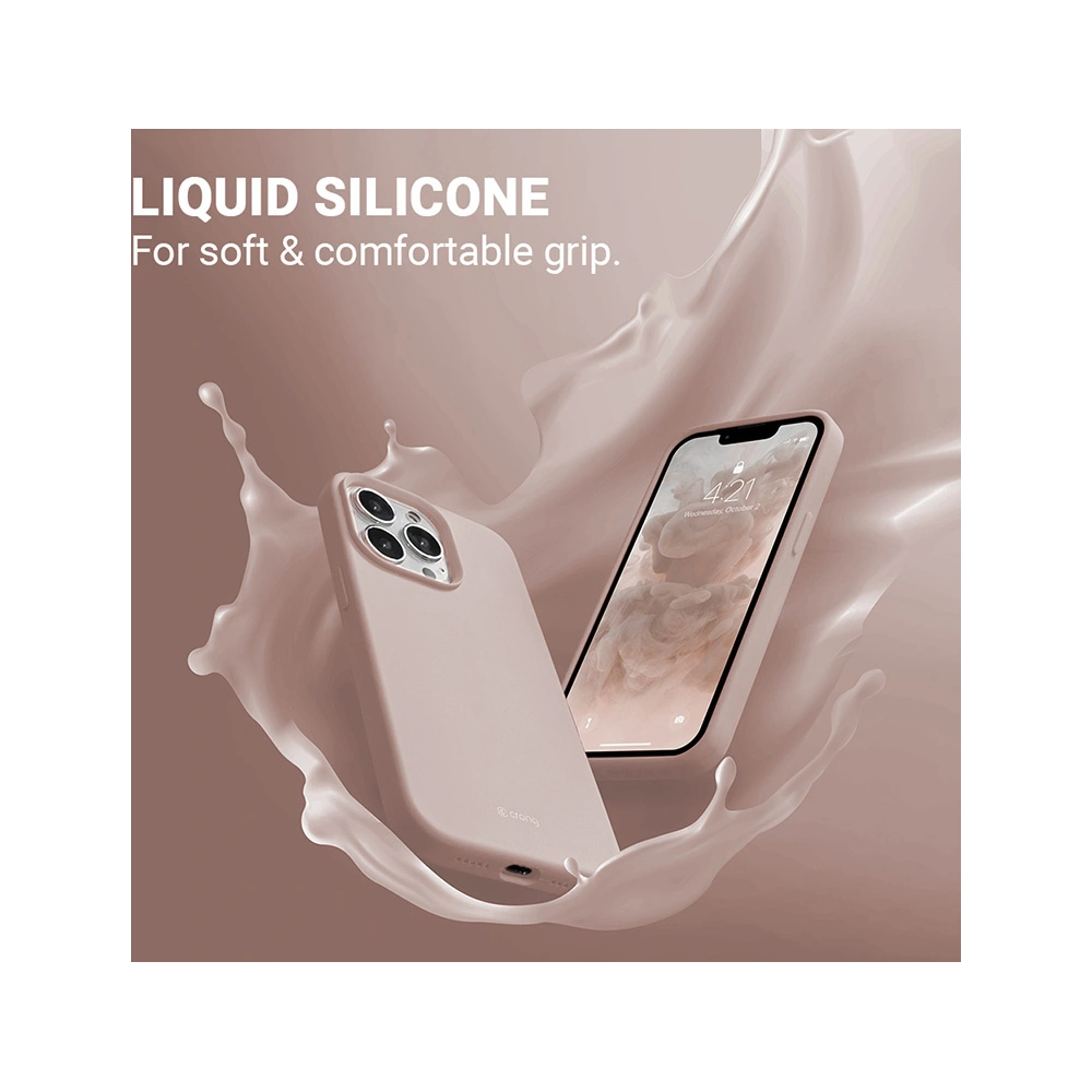 Hurtownia GSM - Etui Crong Színes Borító Apple iPhone 13 Pro (homok rózsaszín) - CRG384 - {ean13} - Hurt