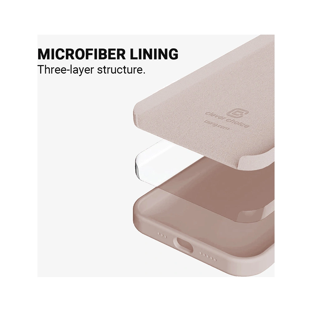 Hurtownia GSM - Etui Crong Color Cover Apple iPhone 13 Pro Max (piaskowy róż) - CRG389 - {ean13} - Hurt