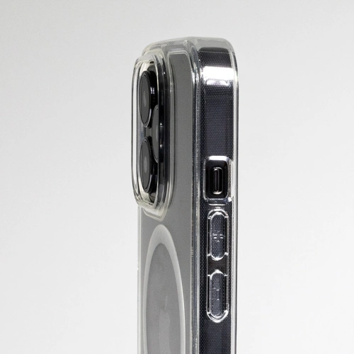 Etui Crong Clear MAG Cover MagSafe Apple iPhone 13 mini (przezroczysty)