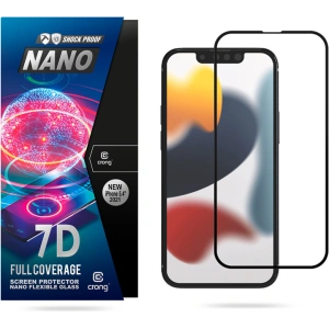 Hurtownia GSM - Hibrid üveg Crong 7D Nano Rugalmas Üveg Apple iPhone 13 mini - CRG401 - {ean13} - Hurt