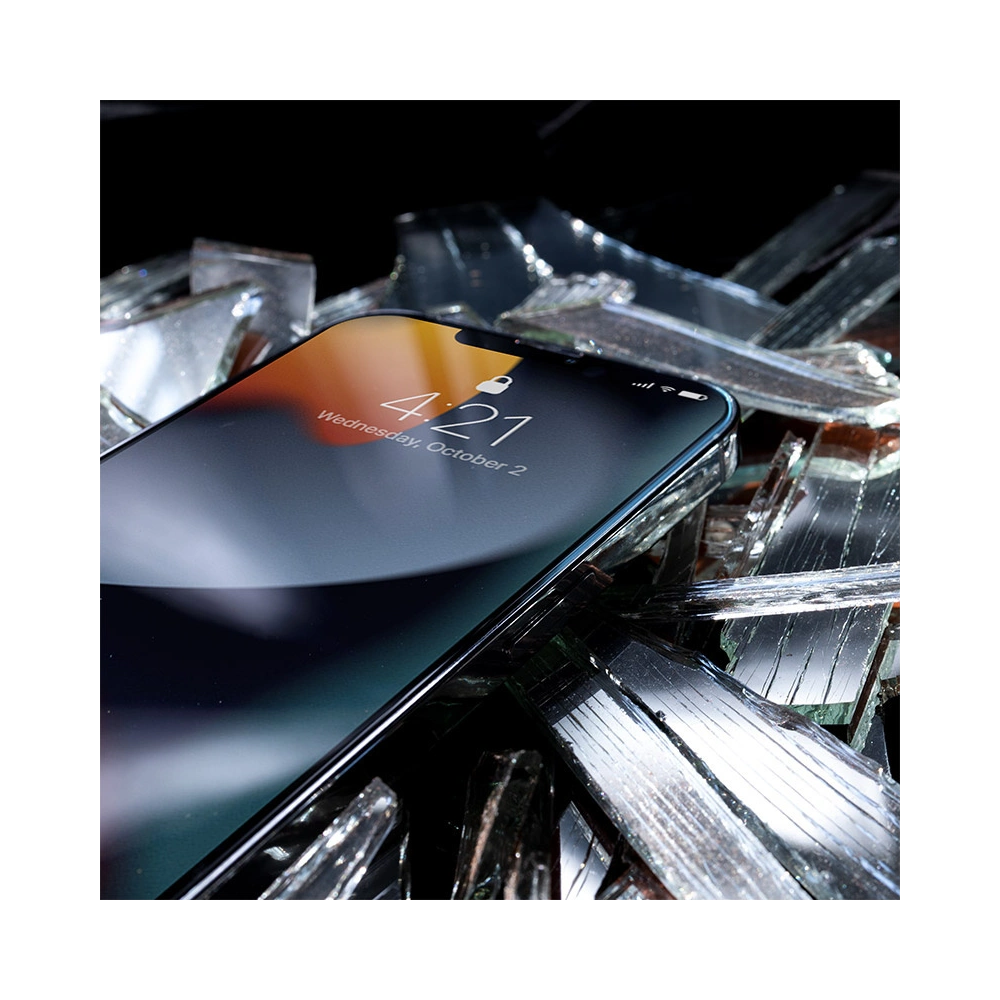 Hurtownia GSM - Hibrid üveg Crong 7D Nano Rugalmas Üveg Apple iPhone 13 mini - CRG401 - {ean13} - Hurt