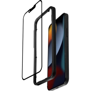 Hurtownia GSM - Edzett üveg Crong Antibakteriális 3D Páncél Üveg Apple iPhone 13 mini + telepítő keret - CRG404 - {ean13} - Hurt