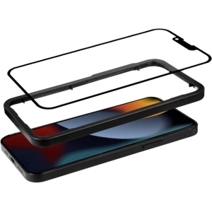 Wholesale Crong Anti-Bacterial 3D Armour Glass Apple iPhone 14/13/13 Pro + installation frame - CRG405 - {ean13} - Hurt