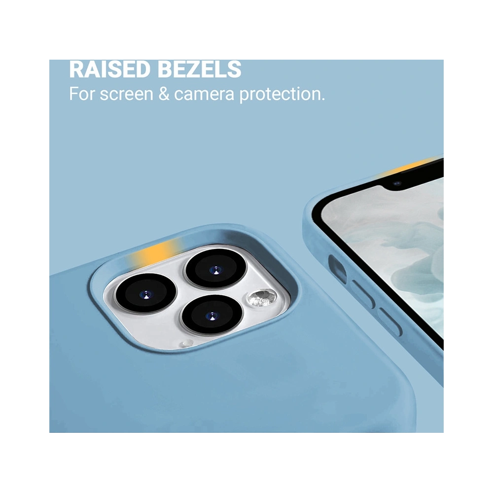 Wholesale Crong Color Cover Apple iPhone 13 Pro Max (blue) - CRG418 - {ean13} - Hurt