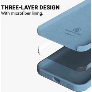 Hurtownia GSM - Etui Crong Color Cover Apple iPhone 13 Pro Max (albastru) - CRG418 - {ean13} - Hurt