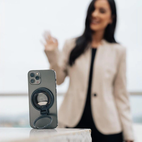 Uchwyt na palec STM MagLoop MagSafe (czarny)