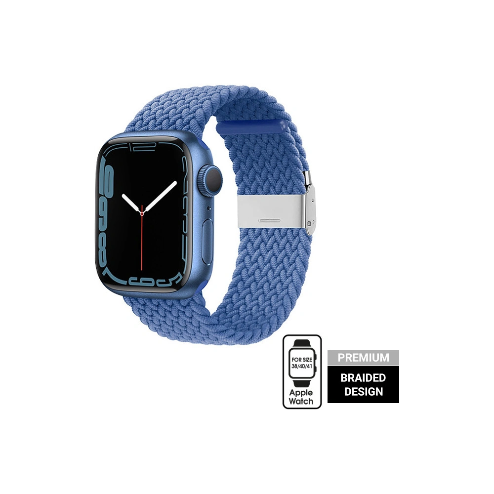 Hurtownia GSM - Pasek Crong Wave Band Apple Watch 4/5/6/7/SE/8/9/10 40/41/42mm (albastru) - CRG424 - {ean13} - Hurt