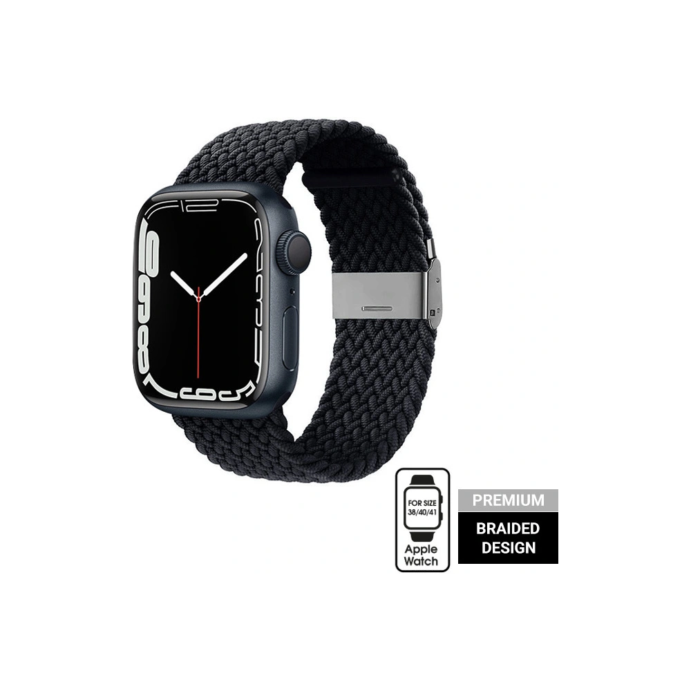 Wholesale Band Crong Wave Band Apple Watch 4/5/6/7/SE/8/9/10 40/41/42mm (graphite) - CRG425 - {ean13} - Hurt