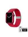 Crong Wave Band Apple Watch 4/5/6/7/SE/8/9/Ultra 44/45/49mm (rot)