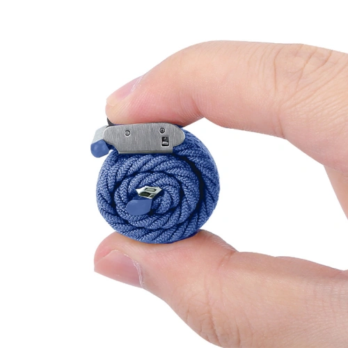 Pasek Crong Wave Band Apple Watch 4/5/6/7/SE/8/9/Ultra 44/45/49mm (niebieski)