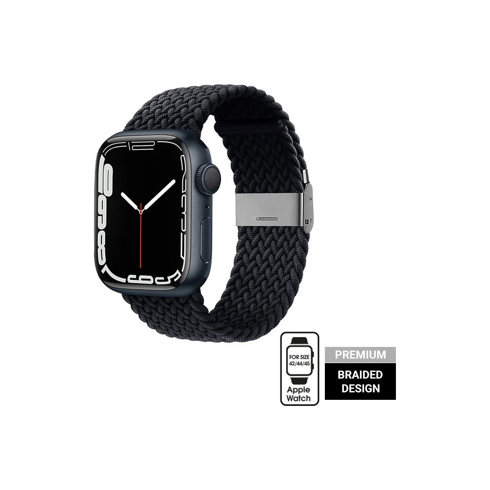 Wholesale Band Crong Wave Band Apple Watch 4/5/6/7/SE/8/9/Ultra 44/45/49mm (graphite) - CRG429 - {ean13} - Hurt