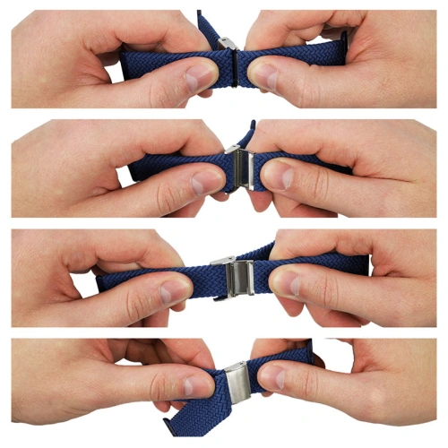 Pasek Crong Wave Band Apple Watch 4/5/6/7/SE/8/9/Ultra 44/45/49mm (grafitowy)