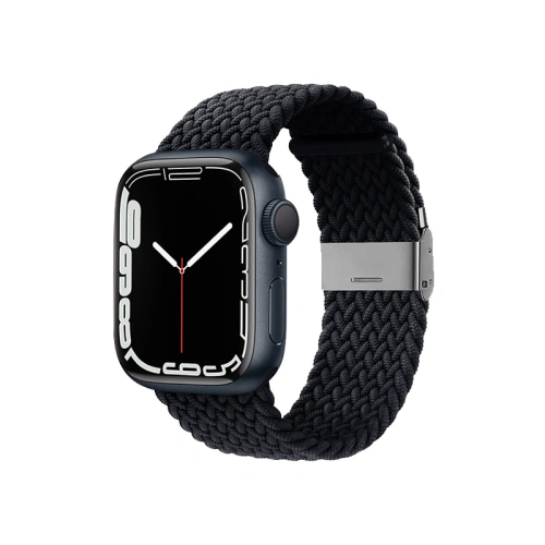 Pasek Crong Wave Band Apple Watch 4/5/6/7/SE/8/9/Ultra 44/45/49mm (grafitowy)