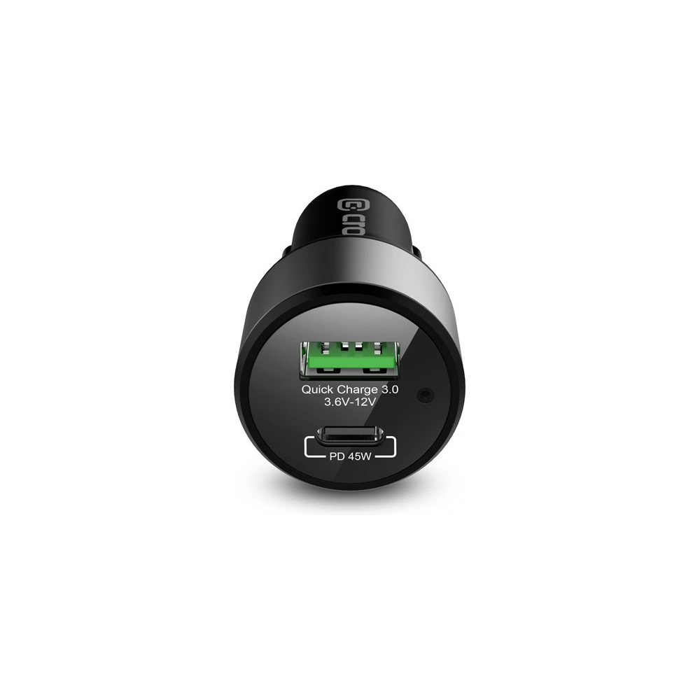 Hurtownia GSM - Automobilní nabíječka Crong Power Car Charger 63W USB-C PD 45W + USB QC 3.0 18W (černá) - CRG430 - {ean13} - Hurt