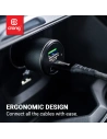 Hurtownia GSM - Ładowarka samochodowa Crong Power Car Charger 63W USB-C PD 45W + USB QC 3.0 18W (czarny) - CRG430 - {ean13} - Hurt